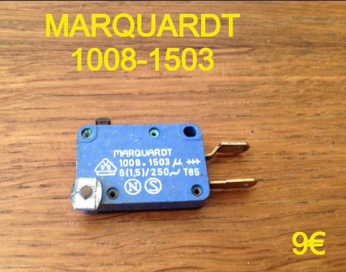 MICRO-SWITCH : MARQUARDT 1008-1503
