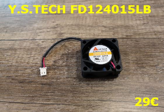 VENTILATEUR PLAQUE VITROCÉRAMIQUE : Y.S.TECH FD124015LB