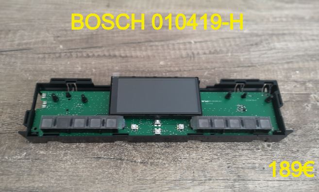 AFFICHEUR DE FOUR : BOSCH 010419-H