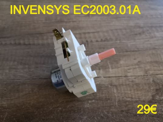 PROGRAMMATEUR LAVE-LINGE : INVENSYS EC2003.01A