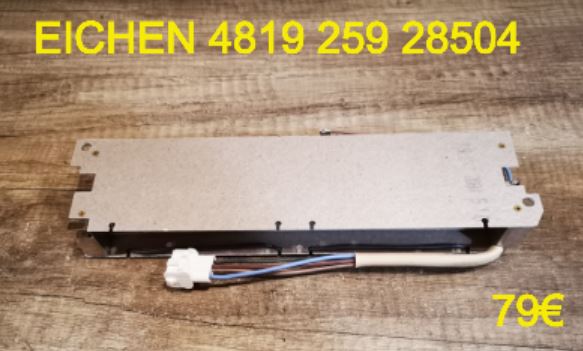 RÉSISTANCE SÈCHE-LINGE : EICHEN 481925928504