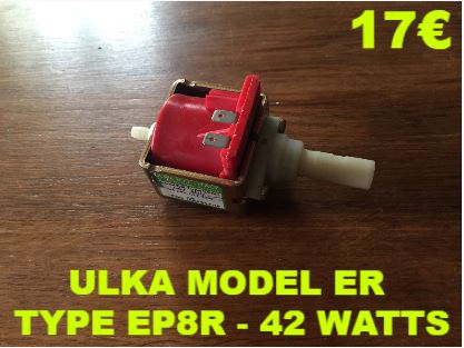 ELECTROPOMPE : ULKA MODEL ER TYPE EP8R - 42 WATTS