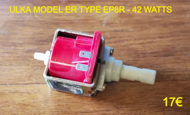 Pompe Complète De Nettoyeur Vapeur : Ceme  Ulka  E50301EN25240G3 Type B32 32w 220240v