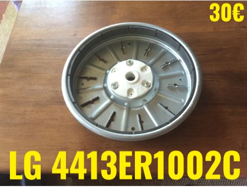ROTOR MOTEUR LAVE-LINGE : LG 4413ER1002C