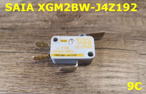 MICRO-SWITCH : SAIA XGM2BW-J4Z192