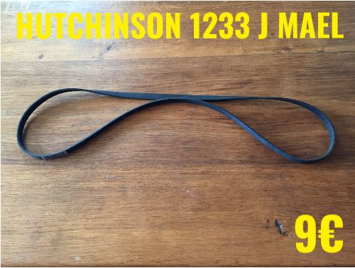 COURROIE LAVE-LINGE  : HUTCHINSON 1233 J MAEL