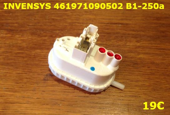 PRESSOSTAT : INVENSYS 461971090502 B1-250a