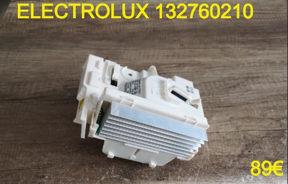 CARTE DE PUISSANCE LAVE-LINGE : ELECTROLUX 132760210