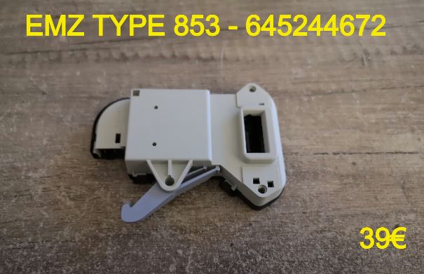 VERROU DE PORTE LAVE-LINGE : EMZ TYPE 853 - 645244672