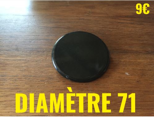 CHAPEAU DE BRULEUR : DIAMÈTRE 71