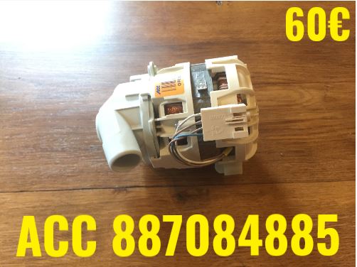POMPE DE CYCLAGE LAVE-VAISSELLE : ACC 887084885