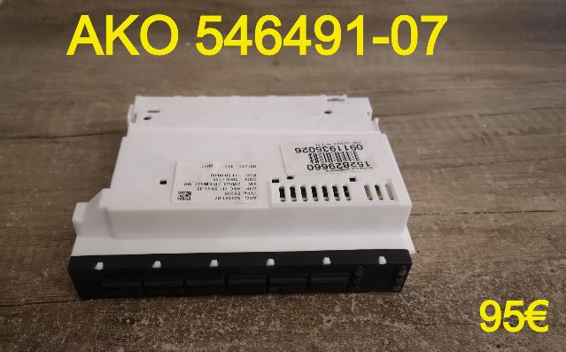 CARTE DE COMMANDE LAVE-VAISSELLE : AKO 546491-07