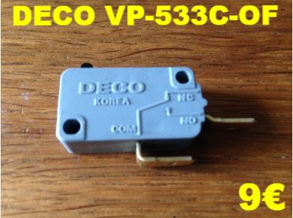 MICRO-SWITCH : DECO VP-533C-OF