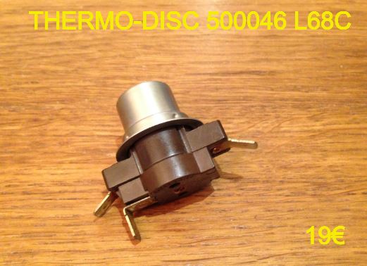 KLIXON : THERMO-DISC 500046 L68C