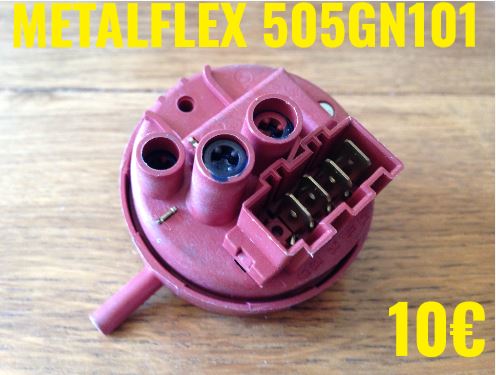 PRESSOSTAT : METALFLEX 505GN101