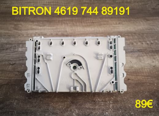 CARTE DE COMMANDE LAVE-LINGE : BITRON 461974489191
