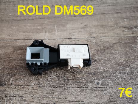 VERROU DE PORTE LAVE-LINGE : ROLD DM569