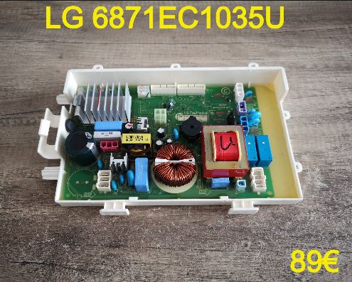 CARTE DE PUISSANCE LAVE-LINGE : LG 6871EC1035U
