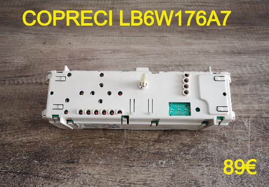 CARTE DE COMMANDE LAVE-LINGE : COPRECI LB6W176A7