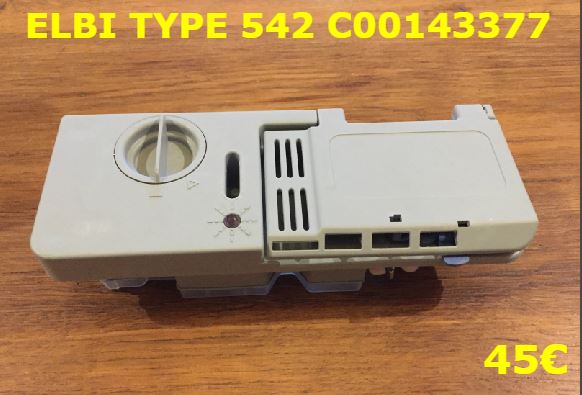 BOITE A PRODUITS LAVE-VAISSELLE : ELBI TYPE 542 C00143377