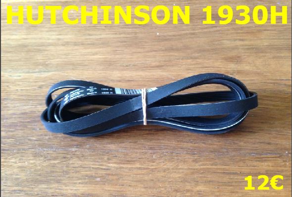 COURROIE SÈCHE-LINGE : HUTCHINSON 1930H