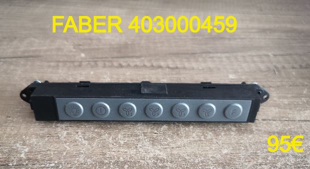 CARTE DE COMMANDE HOTTE : FABER 403000459