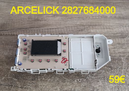 CARTE DE COMMANDE LAVE-LINGE : ARCELICK 2827684000