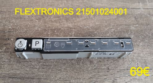 CARTE DE COMMANDE LAVE-VAISSELLE : FLEXTRONICS 21501024001
