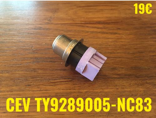 KLIXON : CEV TY9289005-NC83
