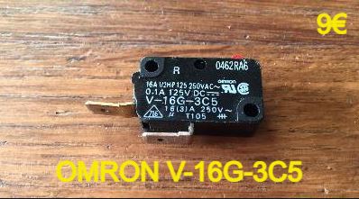 MICRO-SWITCH : OMRON V-16G-3C5