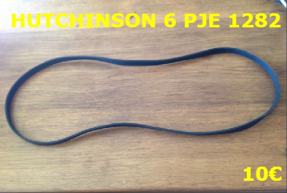 COURROIE LAVE-LINGE  : HUTCHINSON 6PJE1282