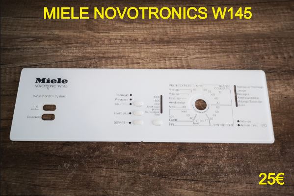 BANDEAU LAVE-LINGE : MIELE NOVOTRONICS W145