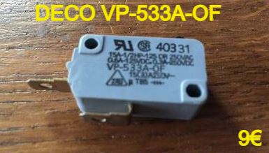 MICRO-SWITCH : DECO VP-533A-OF