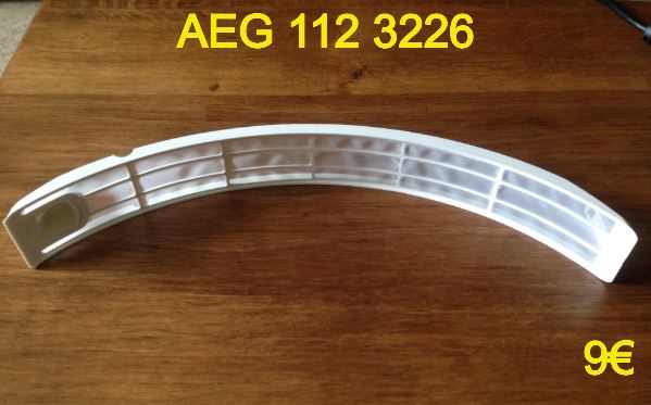 FILTRE A PELUCHES SÈCHE-LINGE : AEG 112 3226