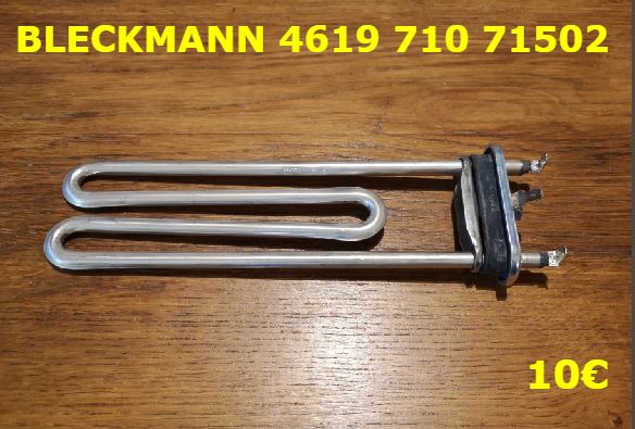 RÉSISTANCE LAVE-LINGE : BLECKMANN 461971071502
