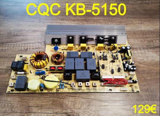 CARTE DE PUISSANCE PLAQUE VITROCÉRAMIQUE : CQC KB-5150