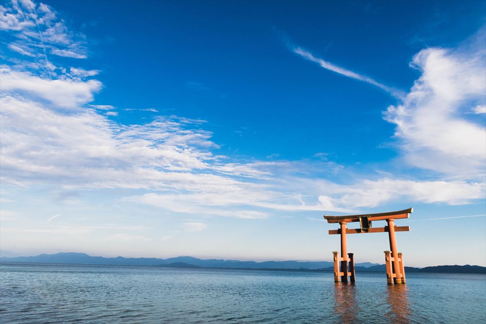 日帰り旅行 琵琶湖の白髭神社に行ってきましたよ 京都町家ゲストハウスひつじ庵 Guest House Hitsuji An