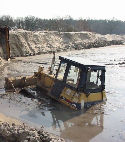Hilgen Bus Lkw Busfahrt Erdarbeiten Transport Sand 