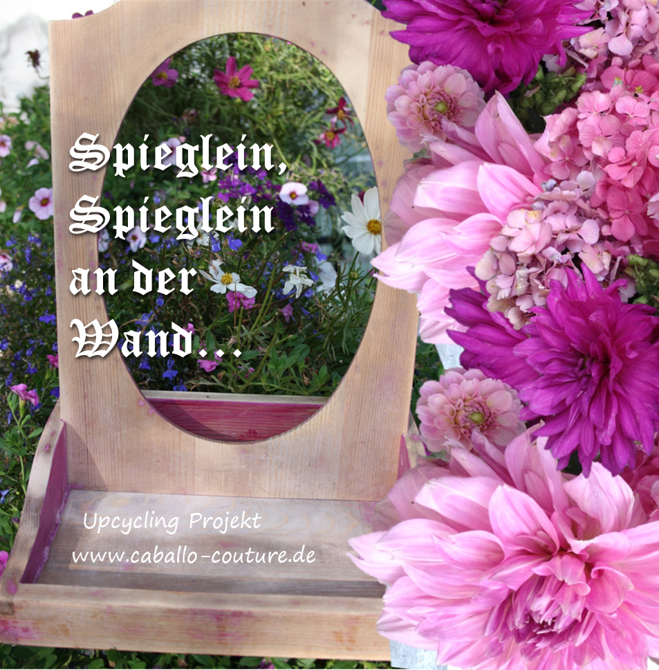 Upcycling, Recycling, Möbel verschönern, krakeliertechnik, Kreidefarbe, Krakelierlack, Caballo Couture, DIY, Kreativblog