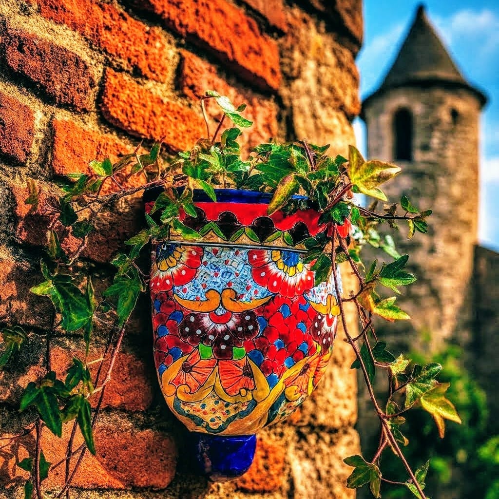 Wanddekoration Wandkübel
