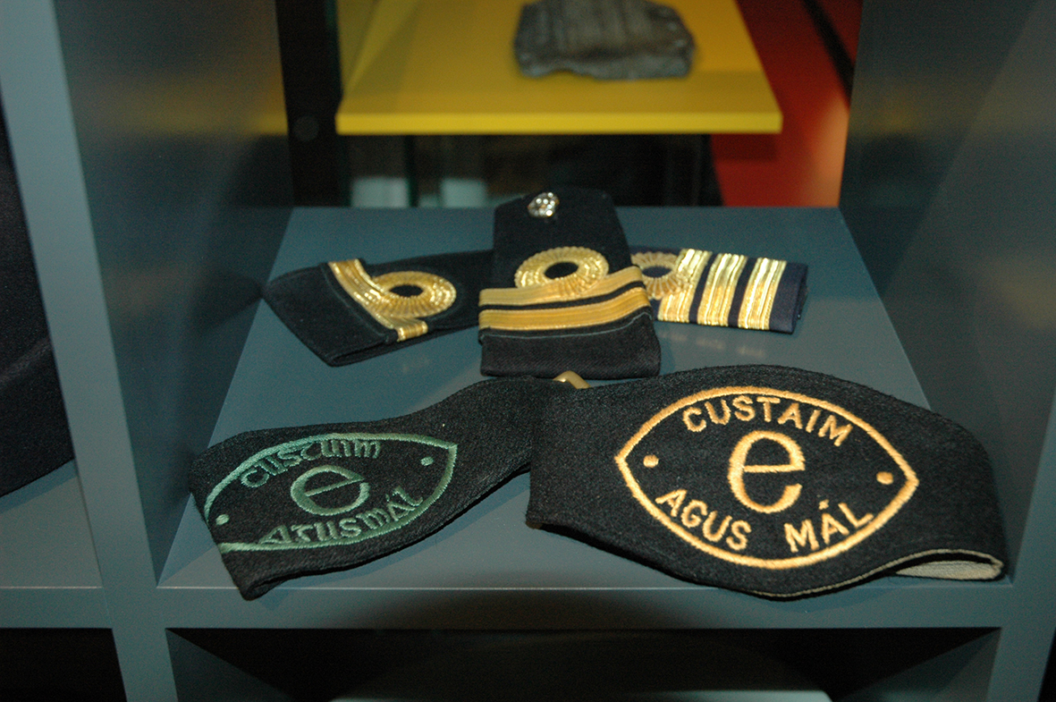 Customs insignia over the years.