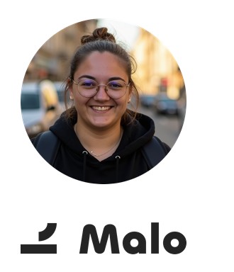 Estelle HENRION, conceptrice de l'application Malo, apporte un service d'exception aux élèves et aux jeunes adultes, dont tu fais partie !
