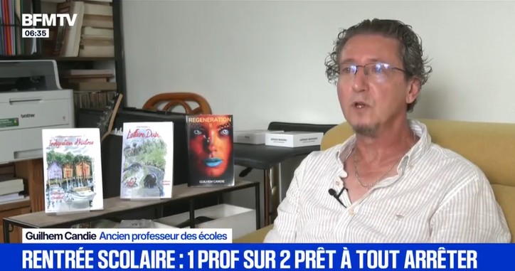 BFMTV a contacté AIDE AUX PROFS pour interviewer un de nos adhérents ayant obtenu en 2025 sa rupture conventionnelle