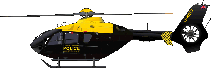 Eurocopter EC-135-P2+ Police UK Polizei Großbritannien G-HEOI
