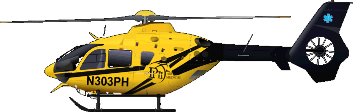 EC-135 PHi Air Medical LLC N303PH Air Rescue Luftrettung