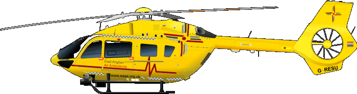 Airbus Helicopters H145-T2 East Anglian Air Ambulance Luftrettung BK-117-D2