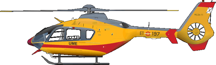 Eurocopter EC135 T2+ Spain Air Force Luftwaffe Spanien HU.26-11 fuerza aérea de españa