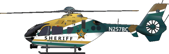 Eurocopter EC-135 T2+ Sheriff Brodward County N257BC