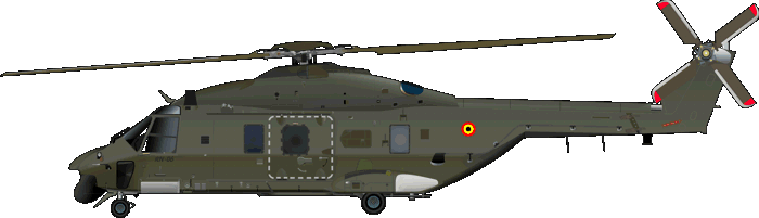 NH90 TTH Belgian Air Component Belgium Air Force Luchtcomponent Belgische Luftstreitkräfte RN-06