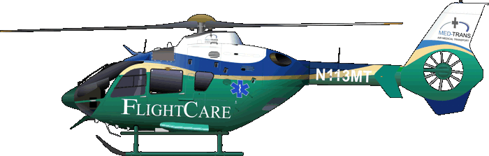 EC135 FlightCare Air Rescue N113MT
